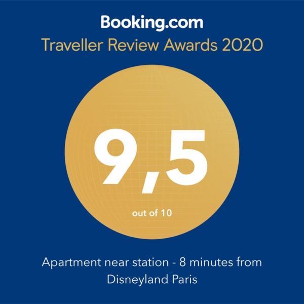 Top Location Apartment 10 Min Disneyland Bussy-Saint-Georges Eksteriør billede